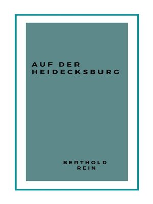 cover image of Auf der Heidecksburg